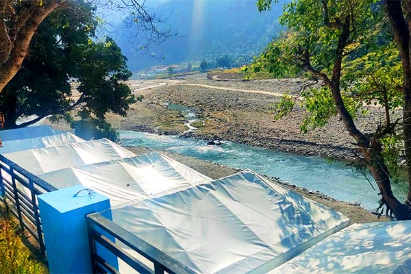 Riverside Camping in Mohanchatti, Rishikesh