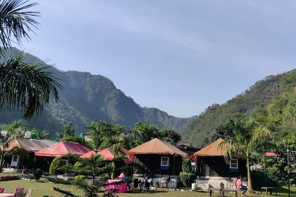 Riverside Camp in Ghattu Ghat, Rishikesh