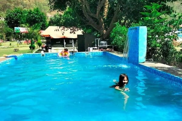 Riverside Camp in Ghattu Ghat, Rishikesh